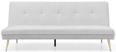 Image of Juno Cream Boucle Fabric 3 Seater Futon Sofa Bed