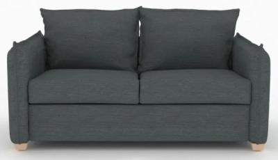 Oliver Dalton Charcoal Fabric 2 Seater Sofa Bed