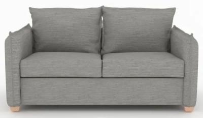 Oliver Dalton Steel Fabric 2 Seater Sofa Bed