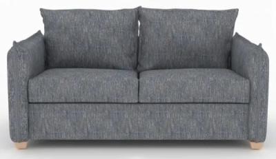 Oliver Piero Thunderstorm Fabric 2 Seater Sofa Bed