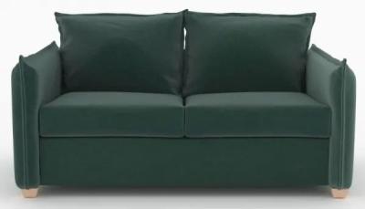 Oliver Sunningdale Bottle Green Fabric 2 Seater Sofa Bed