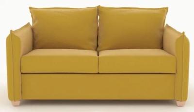 Product photograph of Oliver Sunningdale Saffron Fabric 2 Seater Sofa Bed from Choice Furniture Superstore