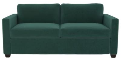 Elliot Sunningdale Bottle Green Fabric 2 Seater Sofa Bed