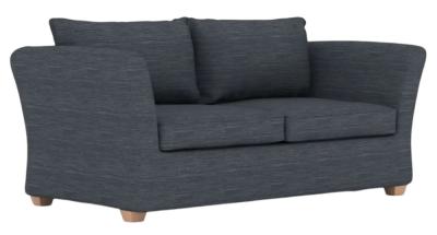 Kendle Dalton Blue Stone Fabric 2 Seater Sofa Bed