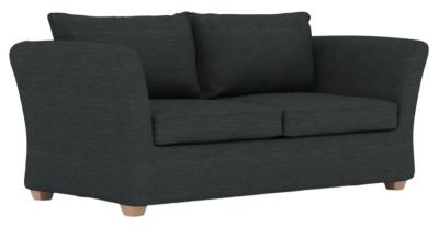 Kendle Dalton Charcoal Fabric 2 Seater Sofa Bed