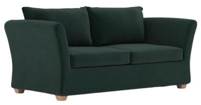 Product photograph of Kendle Sunningdale Bottle Green Fabric 2 Seater Sofa Bed from Choice Furniture Superstore