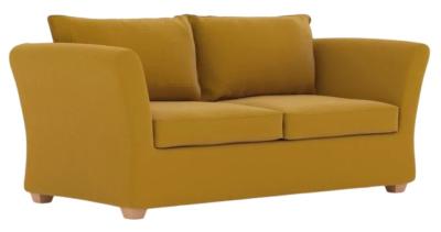 Kendle Sunningdale Saffron Fabric 2 Seater Sofa Bed