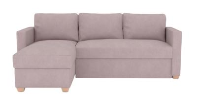 Product photograph of Oscar Sunningdale Heather Fabric Corner Sofa Bed from Choice Furniture Superstore