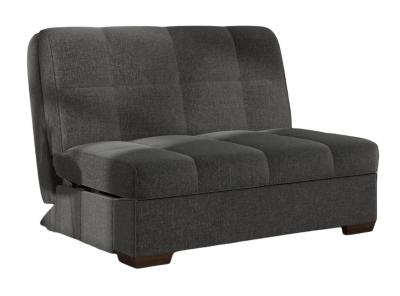 Harper Black Carina Dusk 2 Seater Fabric Pull Out Sofa Bed