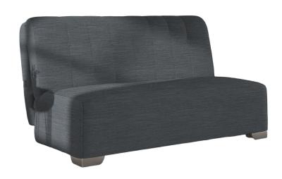 Product photograph of Jude Blue Dalton Stone 2 Seater Fabric Pull Out Sofa Bed from Choice Furniture Superstore