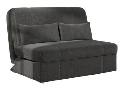 Redford Black Carina Dusk 2 Seater Fabric Pull Out Sofa Bed