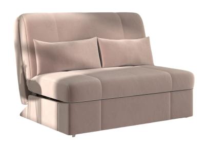 Product photograph of Redford Pink Sunningdale Heather 2 Seater Fabric Pull Out Sofa Bed from Choice Furniture Superstore