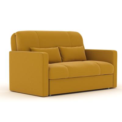 Redford Yellow Sunningdale Saffron 2 Seater Fabric Pull Out With Square Arms Sofa Bed Redford Yellow Sunningdale Saffron 2 Seater Fabric Pull Out With Square Arms Sofa Bed