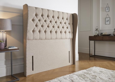 Product photograph of Hyder Dune Floor Standing Headboard from Choice Furniture Superstore