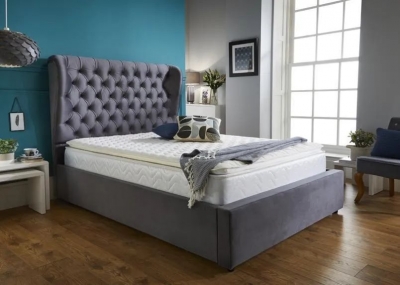 Product photograph of Hyder Olivia Fabric Bed from Choice Furniture Superstore