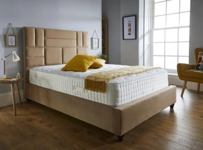 Product photograph of Hyder Zara Fabric Bed from Choice Furniture Superstore