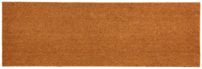 Product photograph of Astley Plain Natural Pvc Backed Coir Doormat - 40cm X 120cm from Choice Furniture Superstore