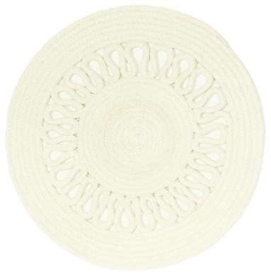 Product photograph of Nene Round Cotton Spiral Placemats from Choice Furniture Superstore