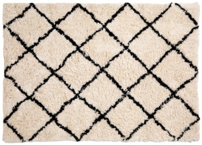 Image of Tahira Cream Cotton Rug - Set of 2