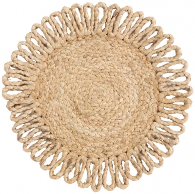 Thames Jute Floral Table Placemat