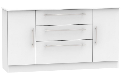 Product photograph of Sherwood 2 Door 3 Drawer Wide Sideboard from Choice Furniture Superstore