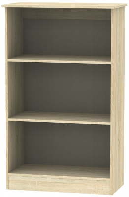 Product photograph of Contrast Open Shelf Bookcase from Choice Furniture Superstore