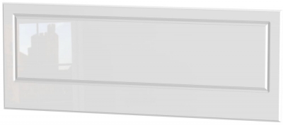 Product photograph of Clearance - Pembroke High Gloss White 5ft King Size Headboard - P20 from Choice Furniture Superstore