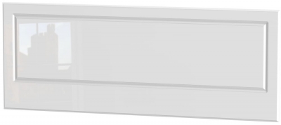 Clearance Pembroke High Gloss White 3ft Single Headboard P18