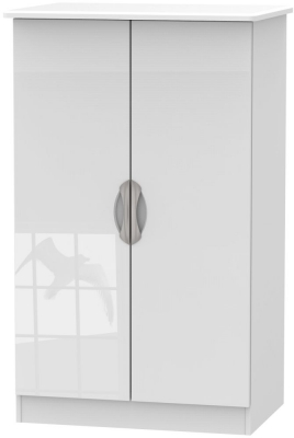Product photograph of Camden 2 Door Plain Midi Wardrobe from Choice Furniture Superstore