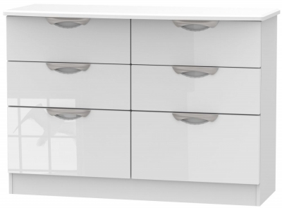 Product photograph of Camden 6 Drawer Midi Chest from Choice Furniture Superstore