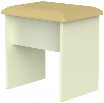 Product photograph of Pembroke Cream Stool from Choice Furniture Superstore