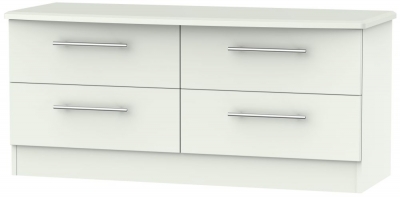 Product photograph of Sherwood Porcelain Matt 4 Drawer Bed Box from Choice Furniture Superstore