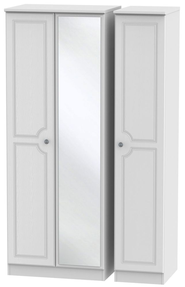 Pembroke 3 Door Tall Mirror Wardrobe