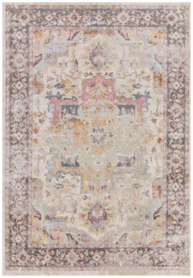 Product photograph of Asiatic Flores Kira Fr04 Multi Coloured Rug from Choice Furniture Superstore