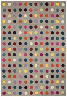 Product photograph of Asiatic Funk Spotty 07 Multi Coloured Rug from Choice Furniture Superstore