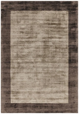 Product photograph of Asiatic Blade Border 02 Choco Mocha Rug from Choice Furniture Superstore