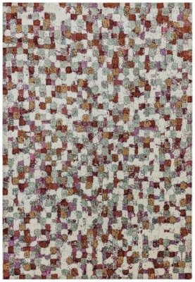 Asiatic Easy Amelie Pixel Am09 Multi Colour Rug Sizes Available
