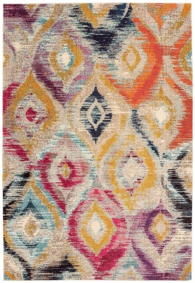 Product photograph of Asiatic Colores Col08 Multi Coloured Rug - 200cm X 300cm from Choice Furniture Superstore