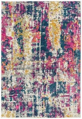 Product photograph of Asiatic Colt Abstract Cl01 Multi Coloured Rug from Choice Furniture Superstore
