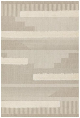 Asiatic Easy Monty Geometric Mn06 Natural And Cream Rug Sizes Available