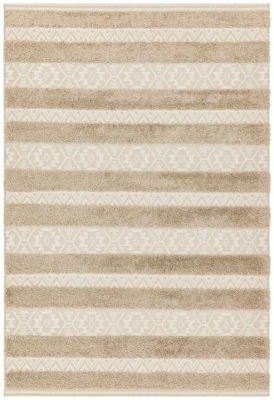 Asiatic Easy Monty Stripe Mn04 Natural And Cream Rug Sizes Available