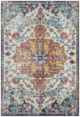 Product photograph of Asiatic Nova Nv12 Medallion Multi Coloured Rug from Choice Furniture Superstore