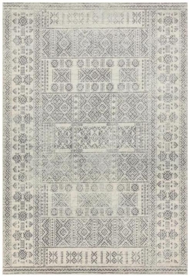 Product photograph of Asiatic Nova Nv33 Tribal Grey Rug from Choice Furniture Superstore