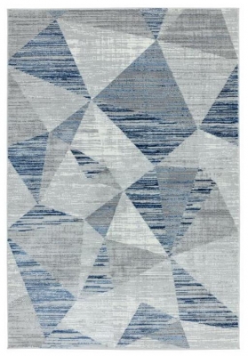 Asiatic Easy Orion Blocks Or14 Blue Rug Sizes Available