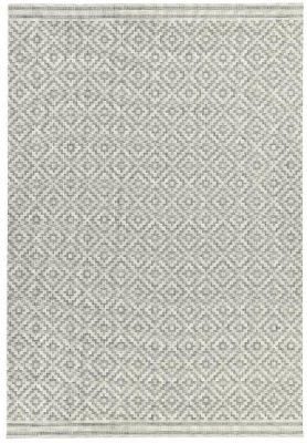 Asiatic Easy Patio Diamond 11 Grey Rug Sizes Available