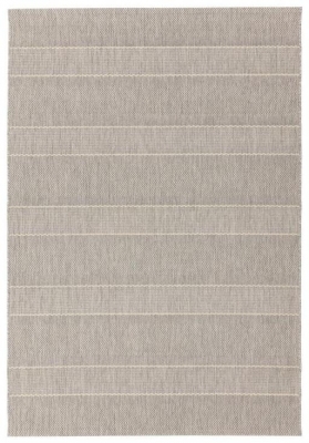Asiatic Easy Patio Stripe 03 Beige Rug Sizes Available