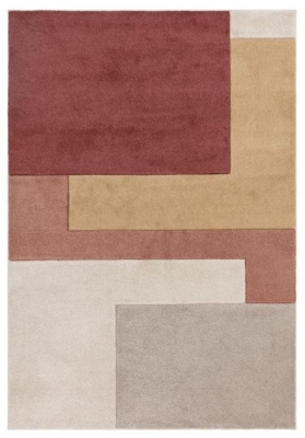 Asiatic Easy Sketch Blocks Earth Rug Sizes Available