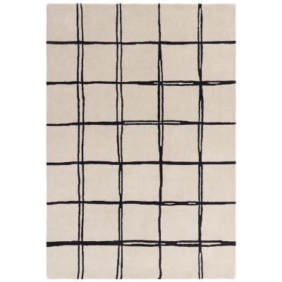 Asiatic Contemporary Design Albany Monochrome Grid Rug Sizes Available