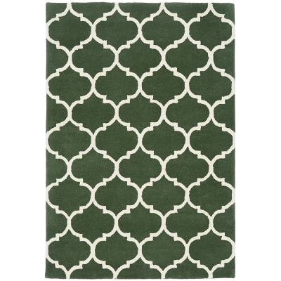 Asiatic Contemporary Design Albany Green Ogee Rug Sizes Available