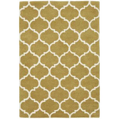 Asiatic Contemporary Design Albany Ochre Ogee Rug Sizes Available
